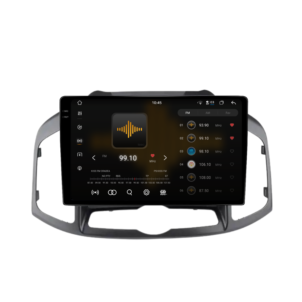 Navigatie Chevrolet Captiva (2011-2016), Ecran 10 inch 2K, 12GB RAM 256GB, 8-core