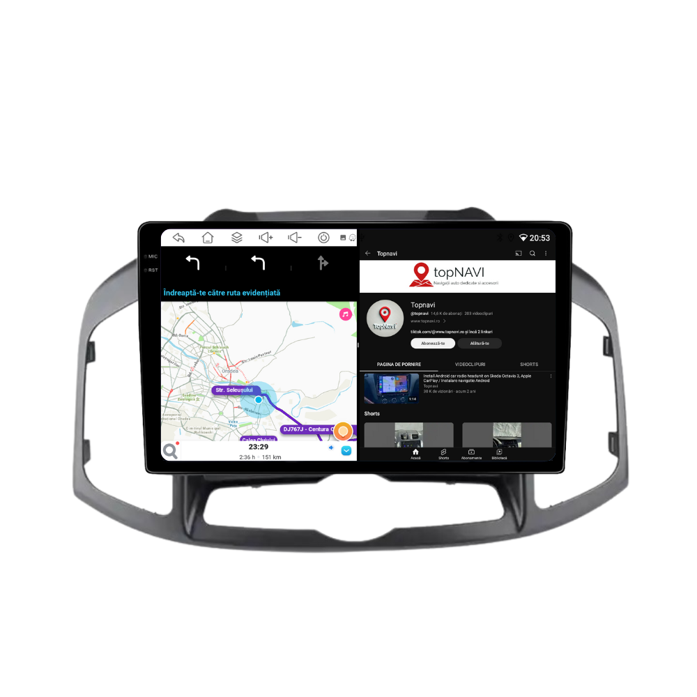 Navigatie Chevrolet Captiva (2011-2016), Ecran 10 inch, 4GB RAM 64GB, 8-core