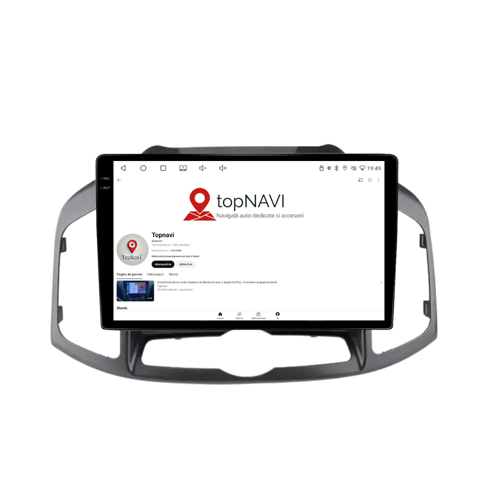 Navigatie Chevrolet Captiva (2011-2016), Ecran 10 inch, 4GB RAM 64GB, 8-core