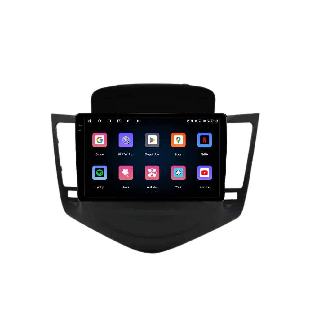 Navigatie Chevrolet Cruze (2008-2015) , Ecran 9 inch, 4GB RAM 64GB, 4-core