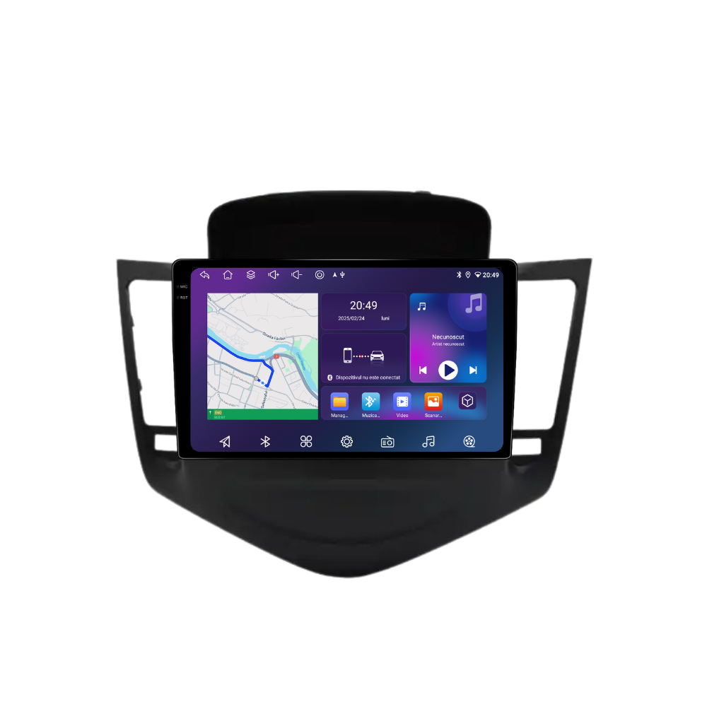 Navigatie Chevrolet Cruze (2008-2015) , Ecran 9 inch, 6GB RAM 128GB, 8-core