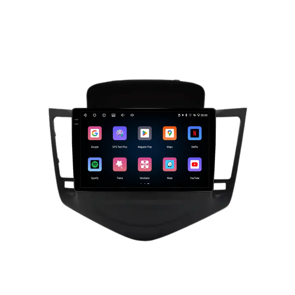Navigatie Chevrolet Cruze (2008-2015) , Ecran 9 inch, 8GB RAM 256GB, 8-core
