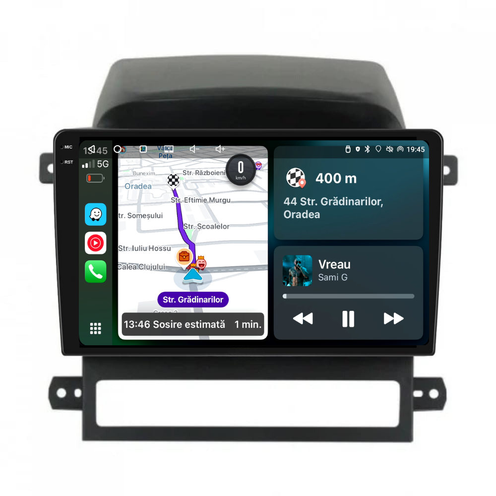 Navigatie Chevrolet Captiva (2006-2011), Ecran 9 inch, 4GB RAM 64GB, 4-core