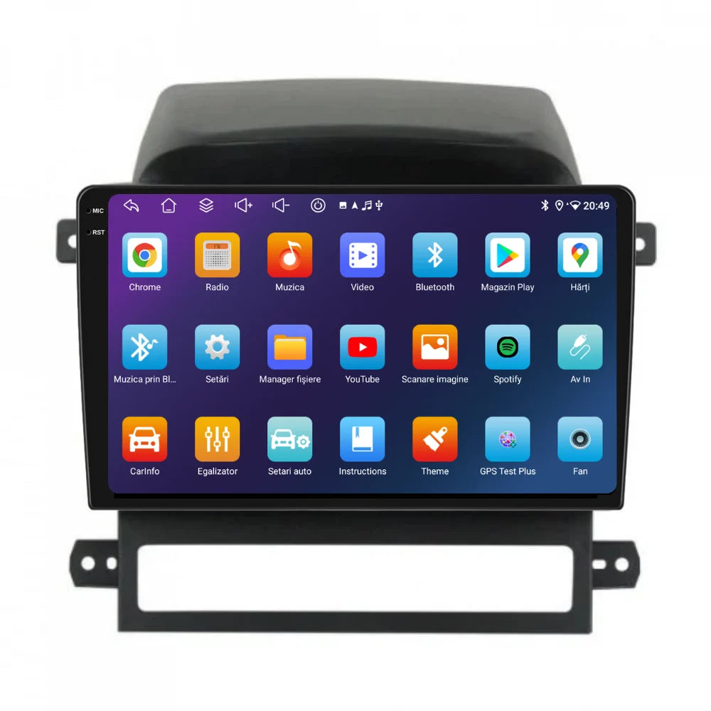 Navigatie Chevrolet Captiva (2006-2011), Ecran 9 inch, 4GB RAM 64GB, 8-core
