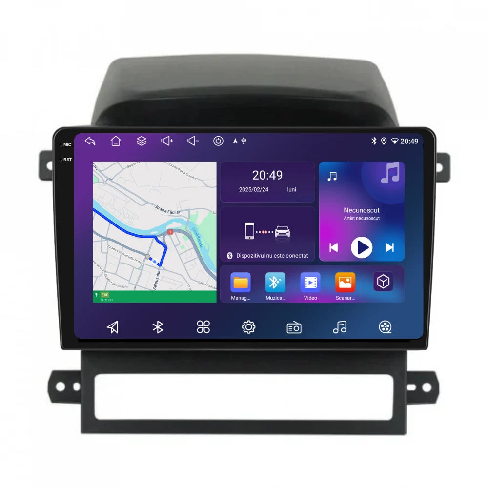 Navigatie Chevrolet Captiva (2006-2011), Ecran 9 inch, 4GB RAM 64GB, 8-core