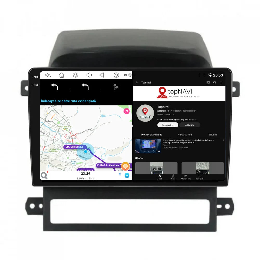 Navigatie Chevrolet Captiva (2006-2011), Ecran 9 inch, 6GB RAM 128GB, 8-core