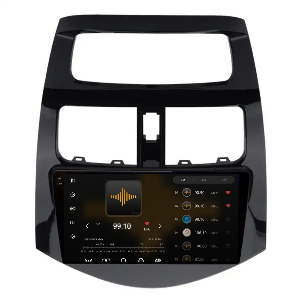 Navigatie Chevrolet Spark (2009-2015) , Ecran 9 inch 2K, 12GB RAM 256GB, 8-core