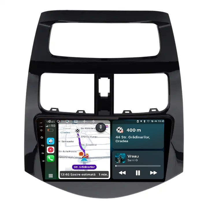 Navigatie Chevrolet Spark (2009-2015) , Ecran 9 inch, 1GB RAM 32GB