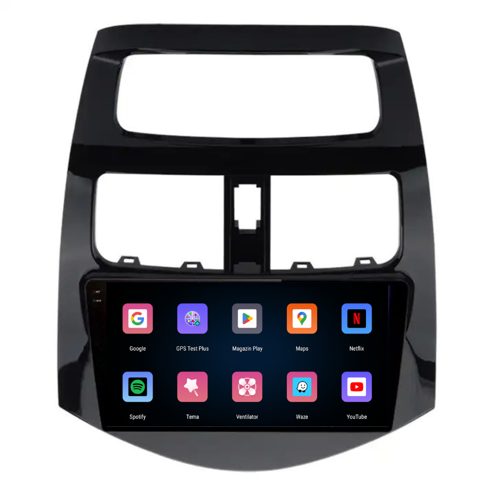 Navigatie Chevrolet Spark (2009-2015) , Ecran 9 inch, 4GB RAM 64GB, 4-core