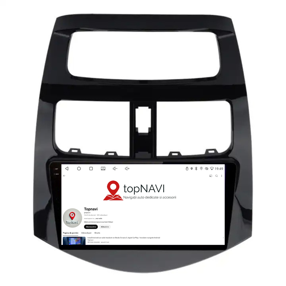 Navigatie Chevrolet Spark (2009-2015) , Ecran 9 inch, 6GB RAM 128GB, 8-core