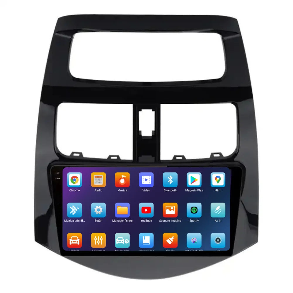 Navigatie Chevrolet Spark (2009-2015) , Ecran 9 inch, 6GB RAM 128GB, 8-core
