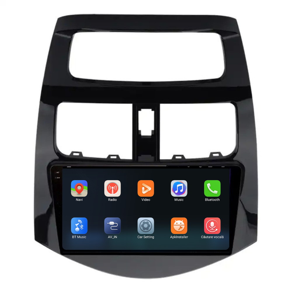 Navigatie Chevrolet Spark (2009-2015) , Ecran 9 inch, 8GB RAM 256GB, 8-core