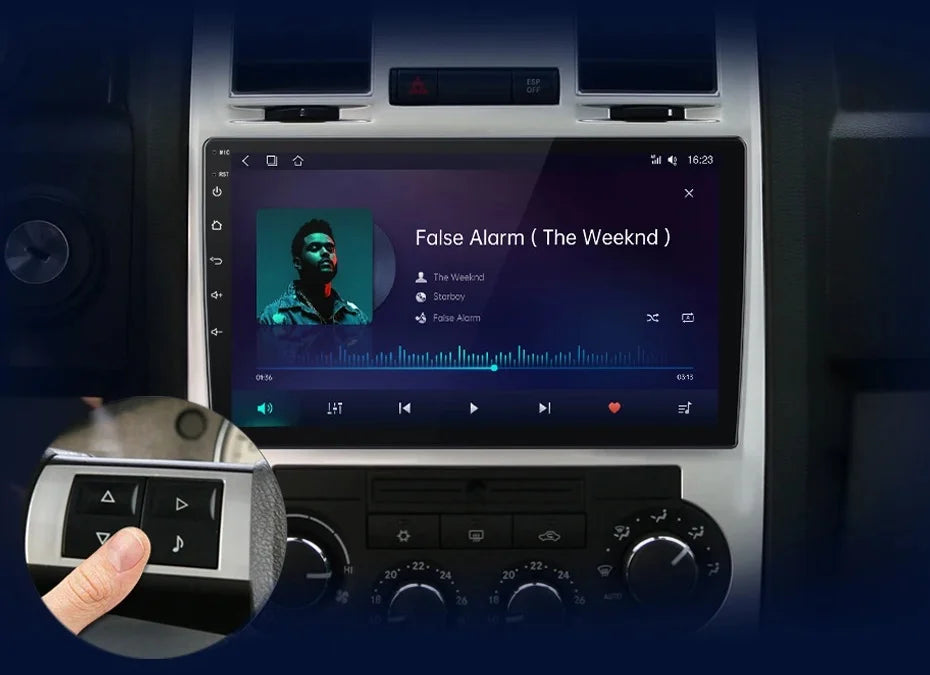 Navigatie Chrysler 300C (2004-2007), Android 12, 2GB RAM 32GB, octacore, 4G Sim