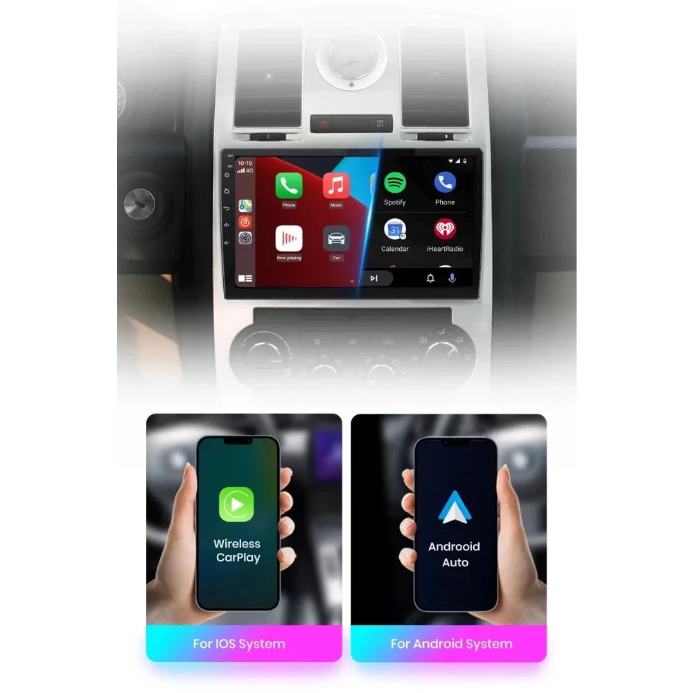 Navigatie Chrysler 300C (2004-2007), Android 12, 2GB RAM 32GB, google maps, youtube, wifi, waze, bluetooth