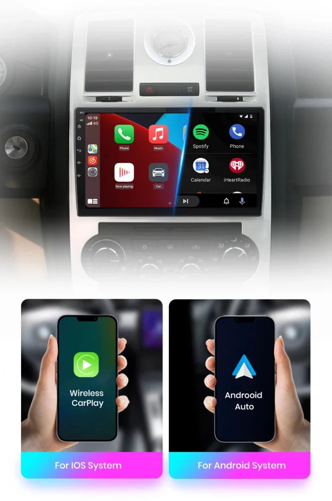 Navigatie Chrysler 300C (2004-2007), Android 12, 2GB RAM 32GB, octacore, 4G Sim