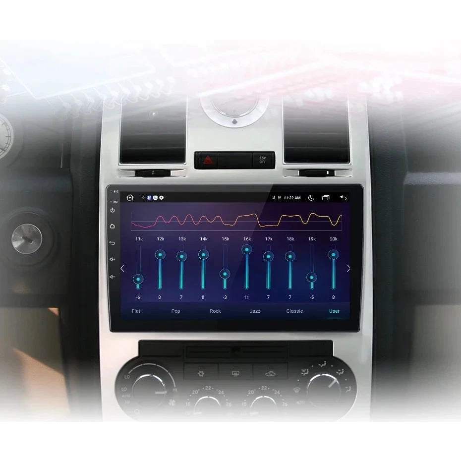 Navigatie Chrysler 300C (2004-2007), Android 12, 8GB RAM 128GB, google maps, youtube, wifi, waze, bluetooth