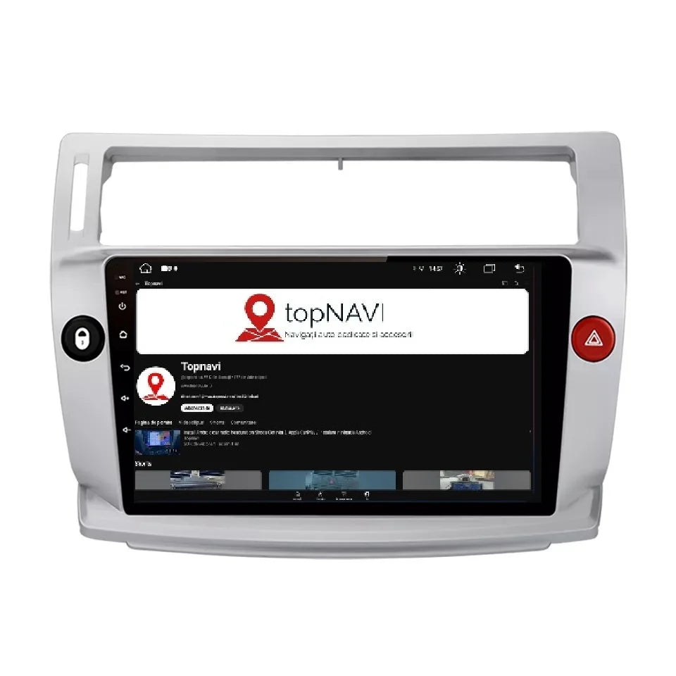 Navigatie Citroen C4 (2004-2009), Ecran 9 inch, 1GB RAM, 32GB