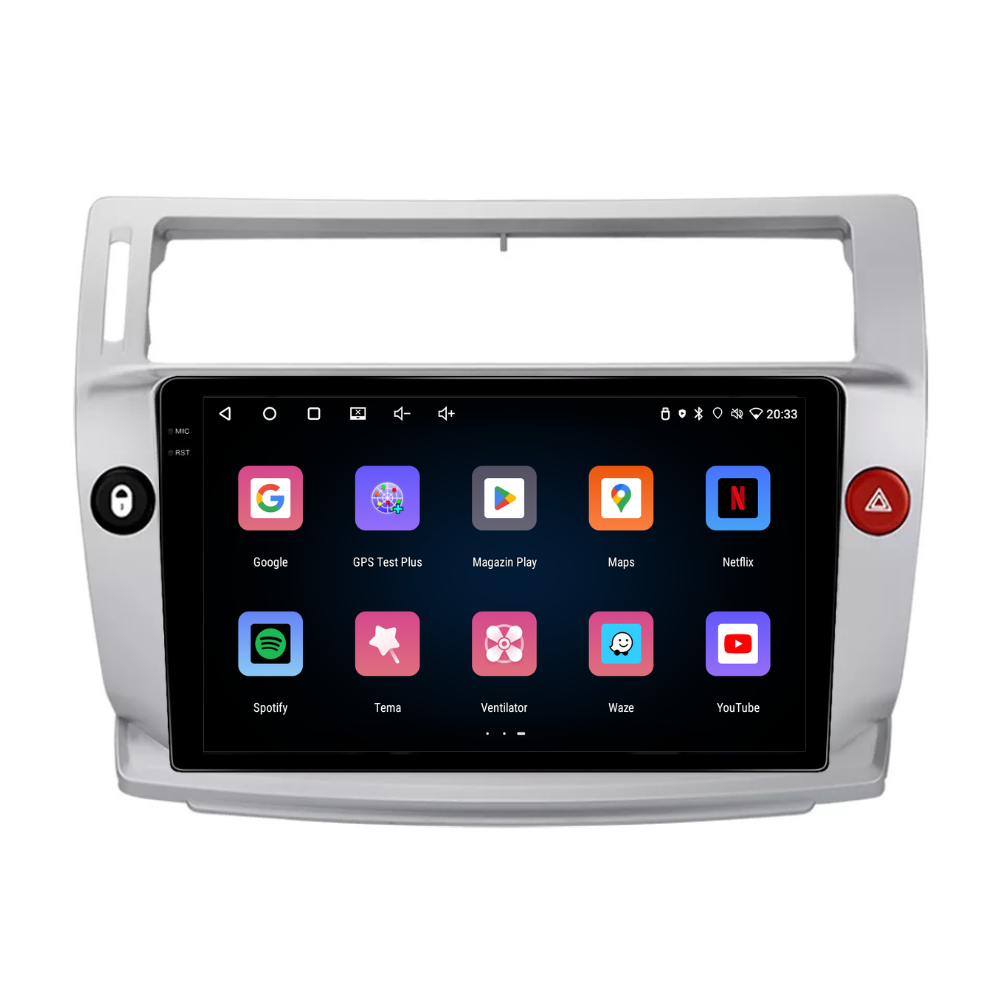 Navigatie Citroen C4 (2004-2009), Ecran 9 inch, 4GB RAM, 64GB, 4-core