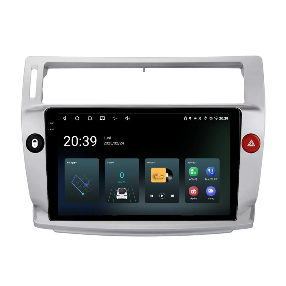 Navigatie Citroen C4 (2004-2009), Ecran 9 inch, 2GB RAM, 32GB