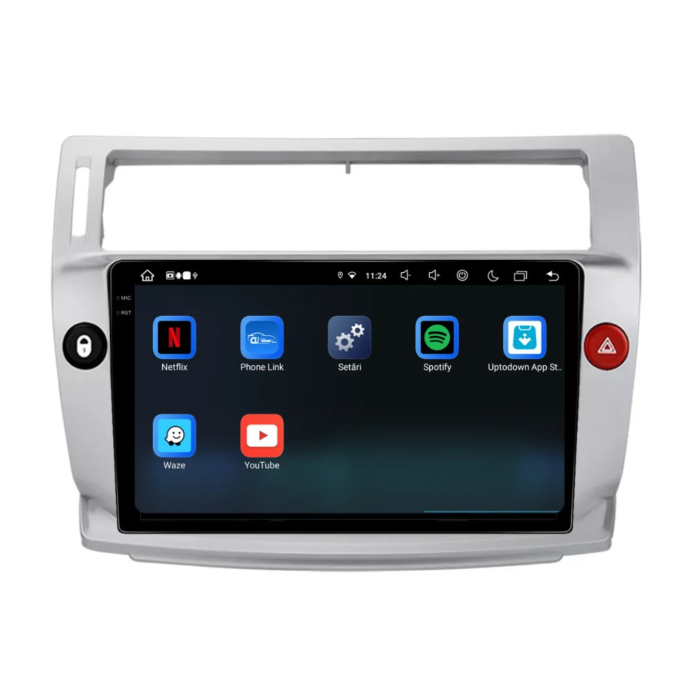 Navigatie Citroen C4 (2004-2009), Ecran 9 inch, 8GB RAM, 256GB, 8-core