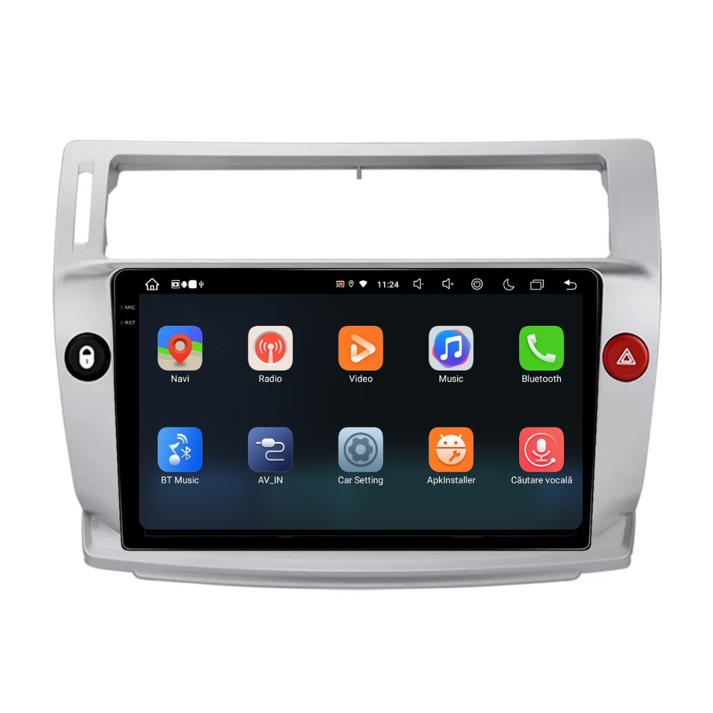 Navigatie Citroen C4 (2004-2009), Ecran 9 inch, 8GB RAM, 256GB, 8-core