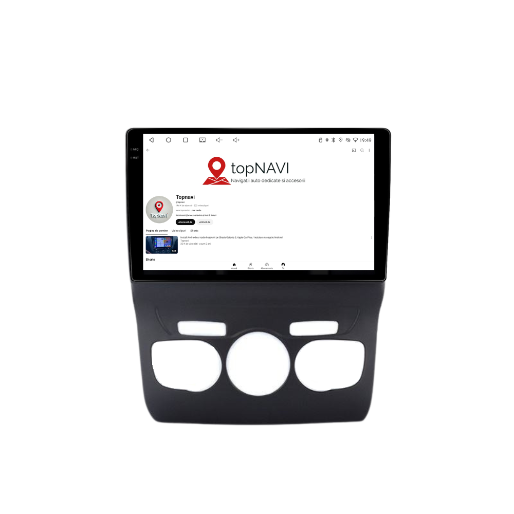 Navigatie Citroen C4 (2011-2018), Ecran 10 inch, 4GB RAM, 64GB, 8-core