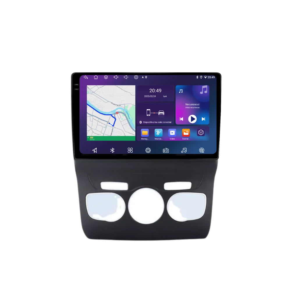 Navigatie Citroen C4 (2011-2018), Ecran 10 inch, 4GB RAM, 64GB, 8-core