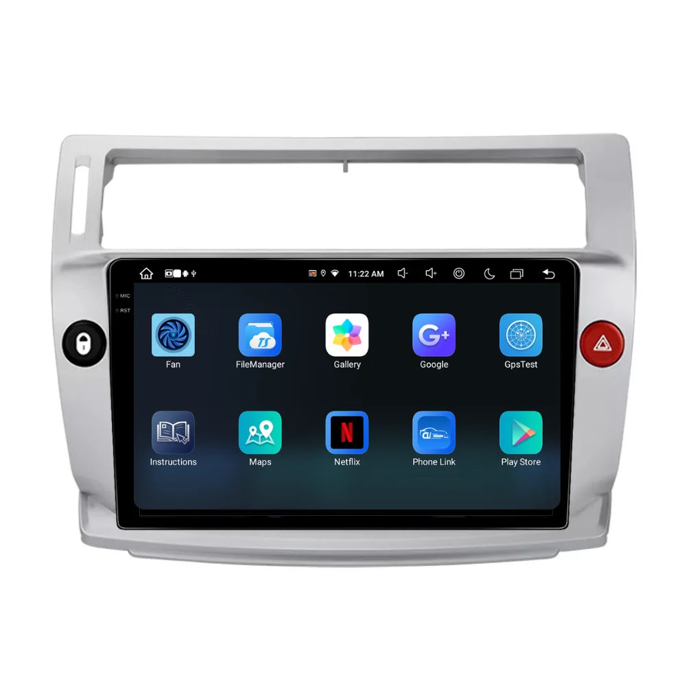 Navigatie Citroen C4 (2004-2009), Ecran 2K, 4GB RAM, 64GB, 8-core