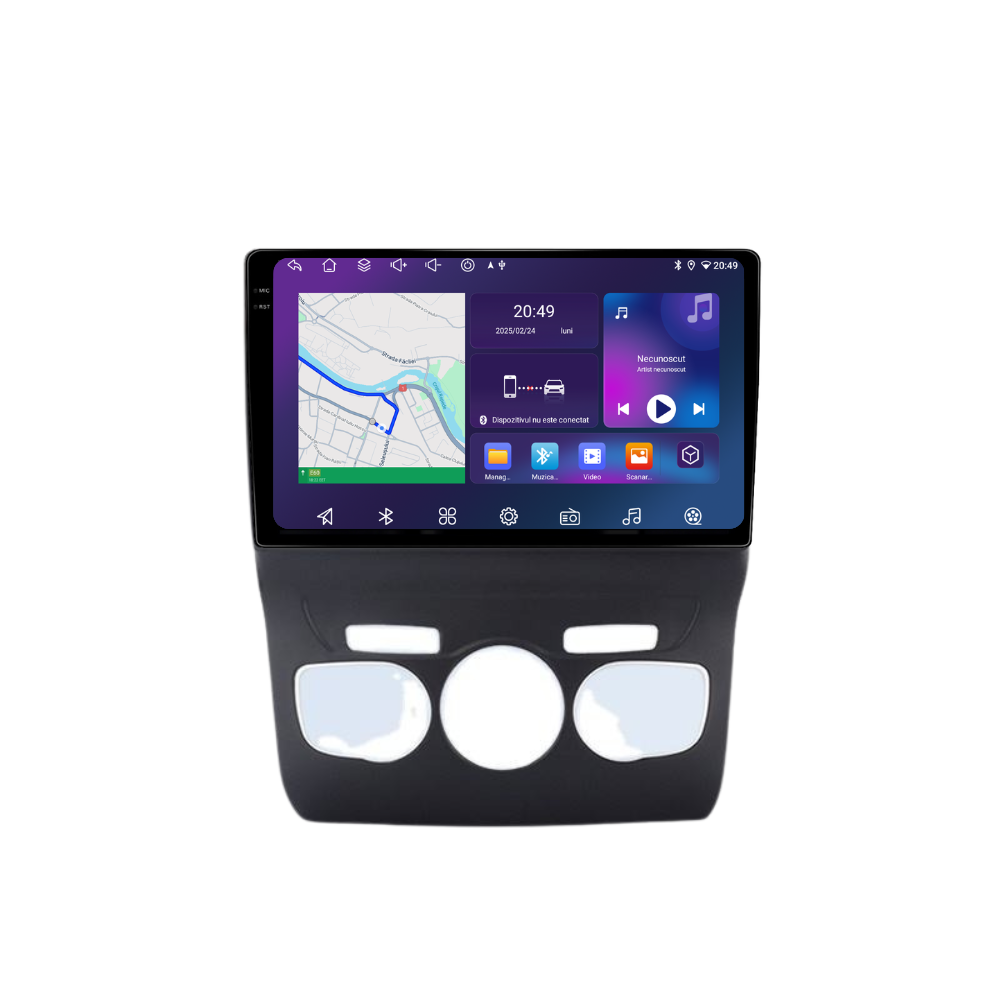 Navigatie Citroen C4 (2011-2018), Ecran 10 inch, 6GB RAM, 128GB, 8-core