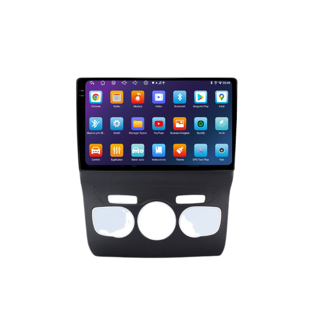 Navigatie Citroen C4 (2011-2018), Ecran 10 inch, 6GB RAM, 128GB, 8-core