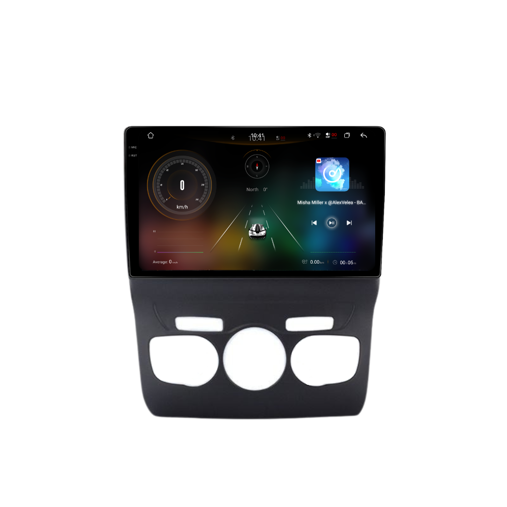 Navigatie Citroen C4 (2011-2018), Ecran 10 inch 2K, 12GB RAM, 256GB, 8-core