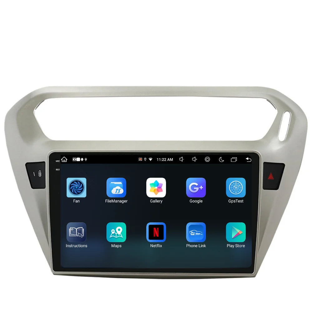 Navigatie Peugeot 301 (2013-2018), Ecran 2K, 4GB RAM 64GB, 8-core