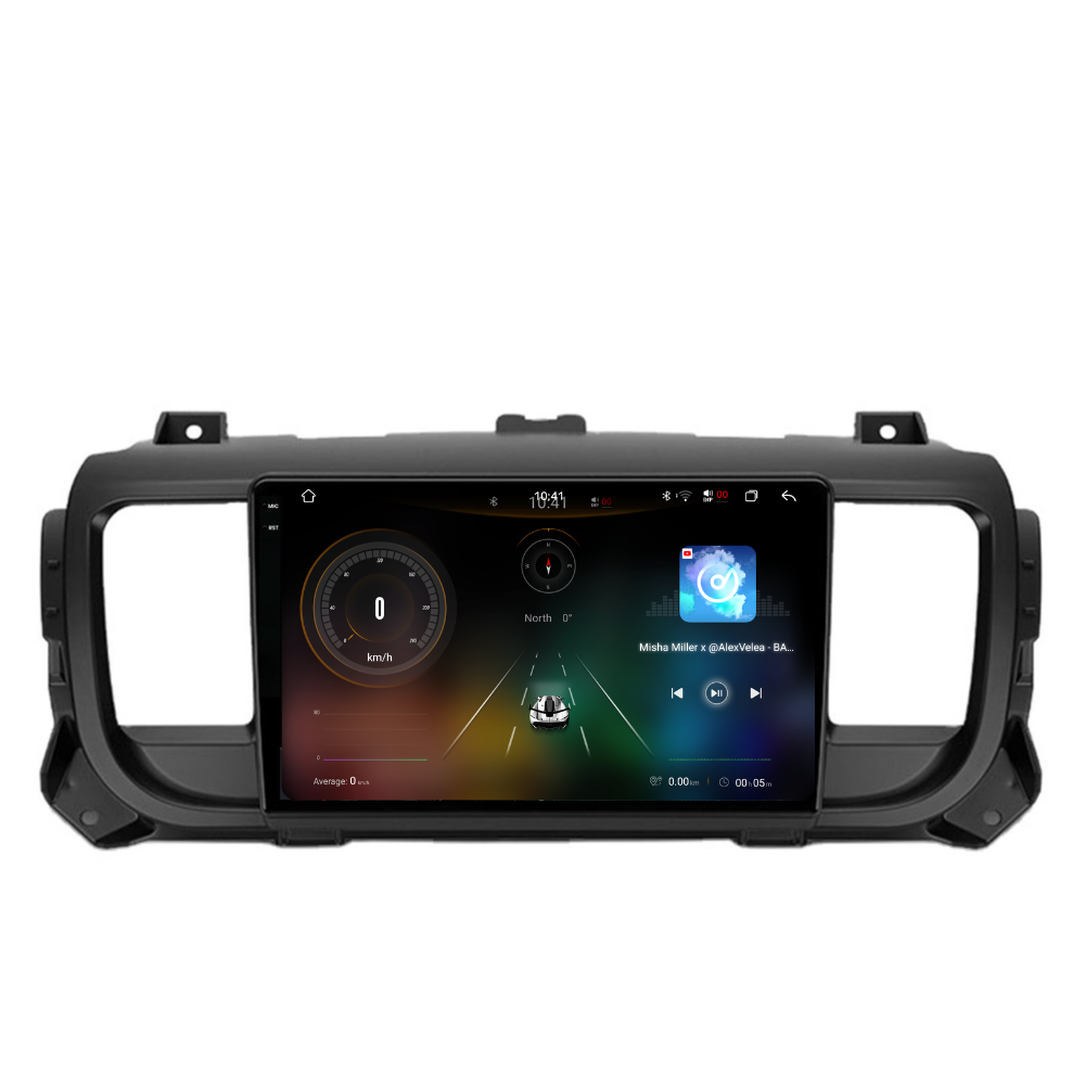Navigatie Citroen Jumpy (2016-2021), Ecran 9 inch 2K, 12GB RAM 256GB, 8-core