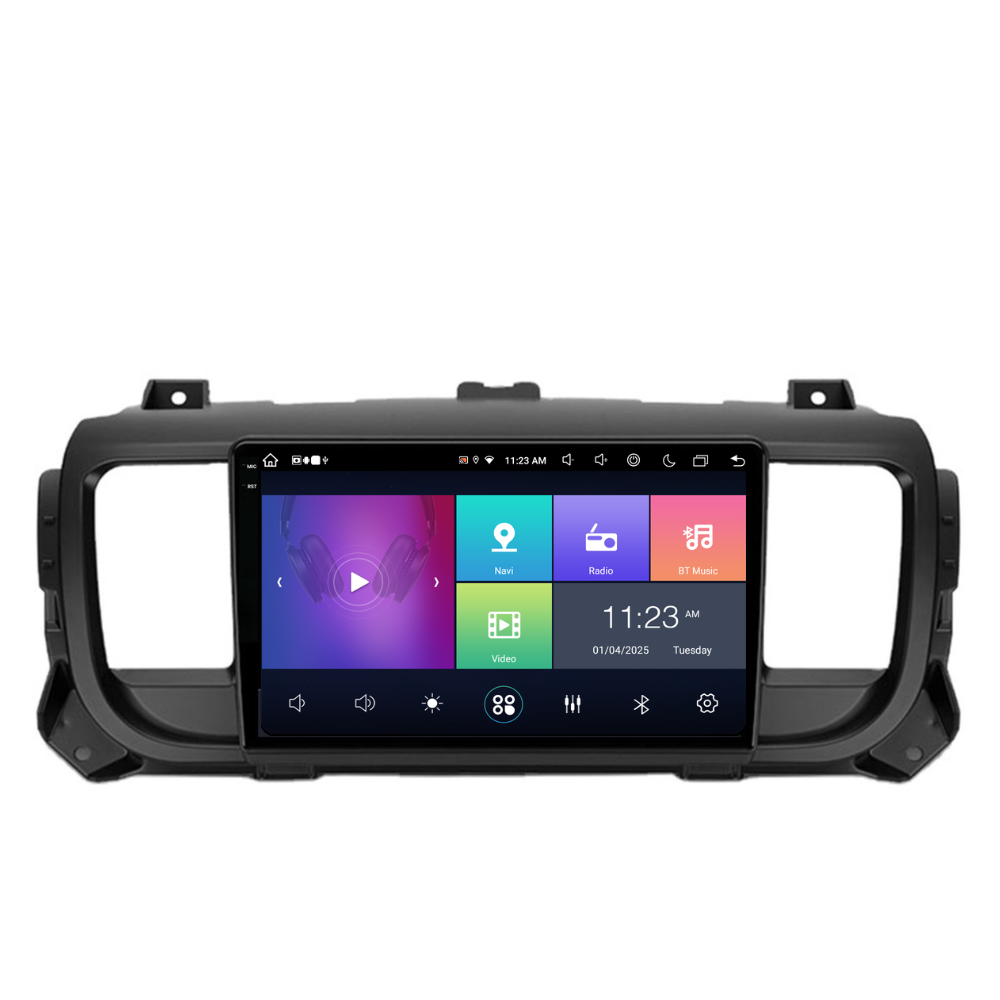 Navigatie Citroen Jumpy (2016-2021), Ecran 2K, 4GB RAM 64GB, 8-core