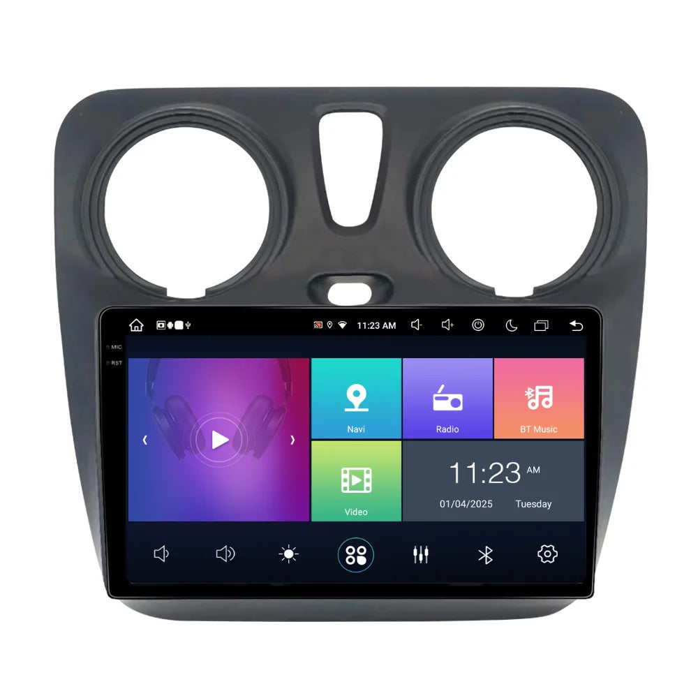 Navigatie Dacia Dokker (2012-2020), Android, Ecran 9 inch, 8GB RAM 256GB