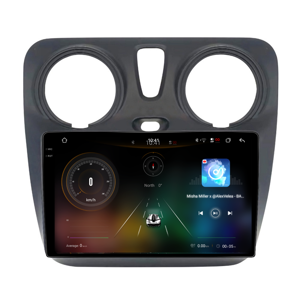 Navigatie Dacia Dokker (2012-2020), Android, Ecran 9 inch 2K, 12GB RAM 256GB, 8-core