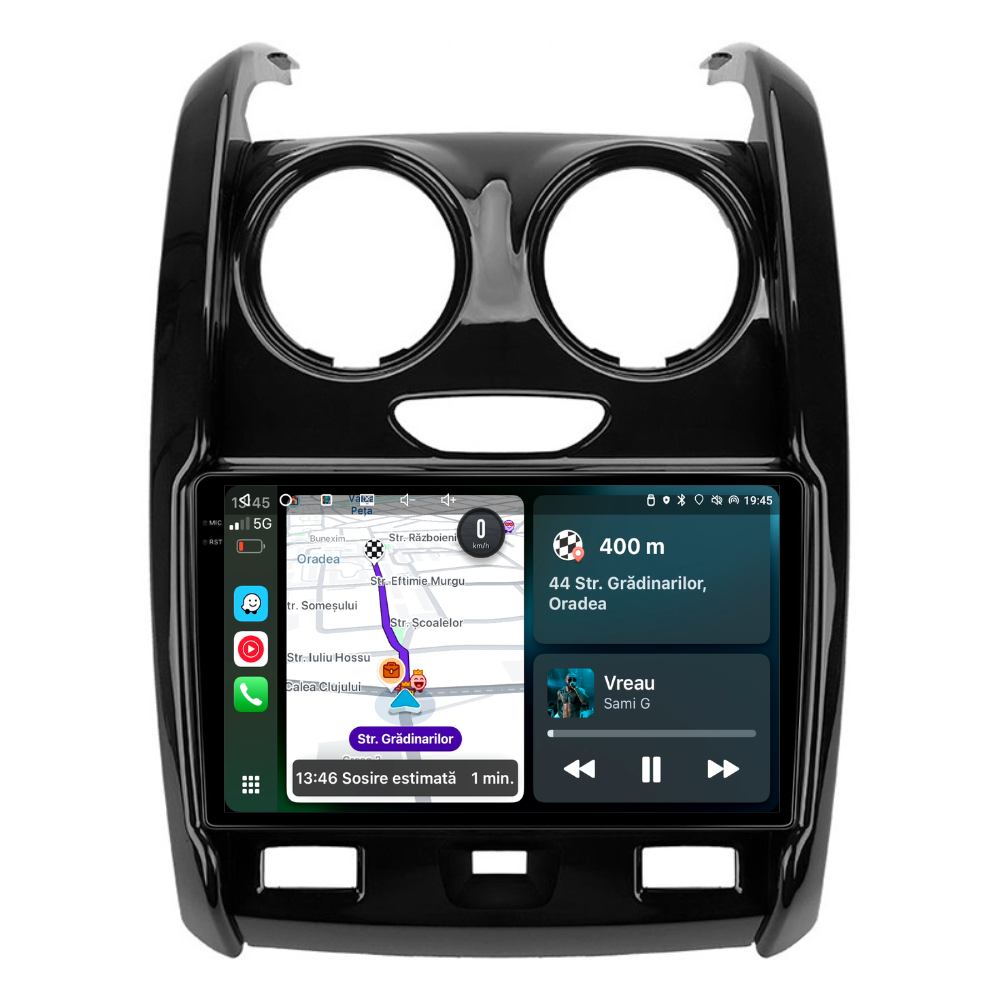 Navigatie Dacia Duster (2012-2019), Ecran 9 inch, 6GB RAM 128GB, 8-core