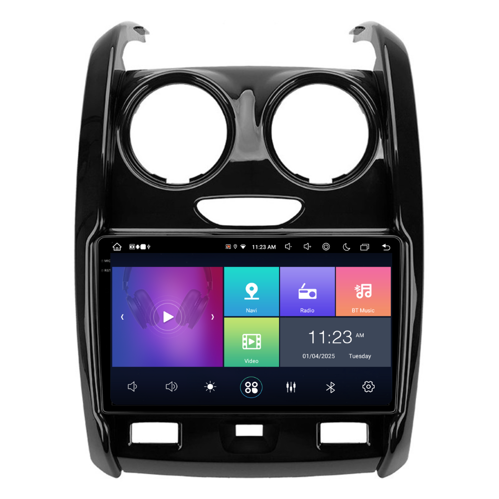 Navigatie Dacia Duster 2012-2019, Android 13,Ecran 2K, 8GB RAM 256GB, Octa Core, carplay /android auto