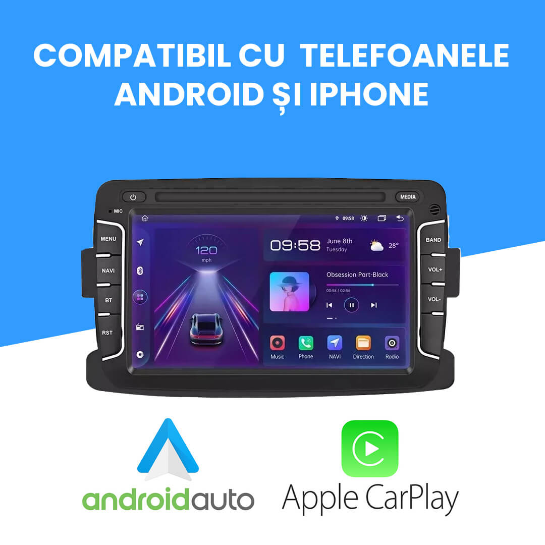 Navigatie Dacia Logan, Sandero, Duster, Android.