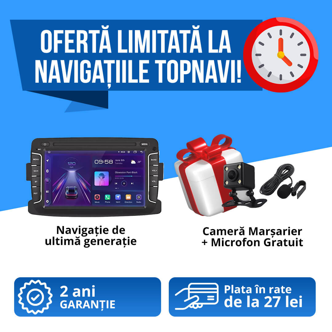 Navigatie Dacia Logan, Sandero, Duster, Android.