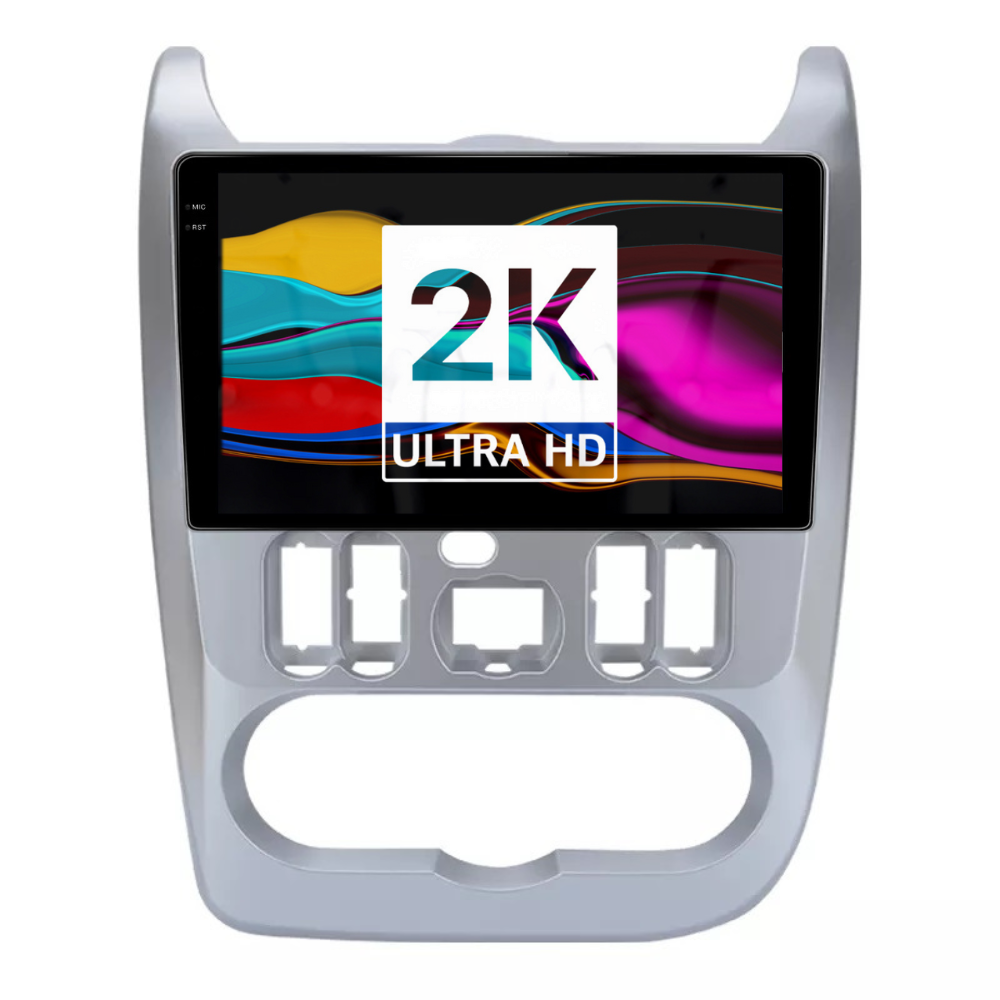 Navigatie Dacia Logan 1 2009-2013, Dacia Sandero 1 2009-2013,Duster 2010-2013, Android 13,Ecran 2K, 4GB RAM 64GB, Octa Core, carplay /android auto