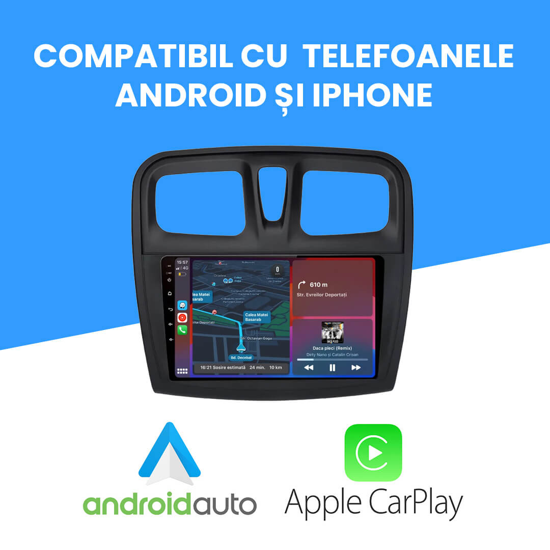 Navigatie Dacia Logan 2 (2012-2019) Android.