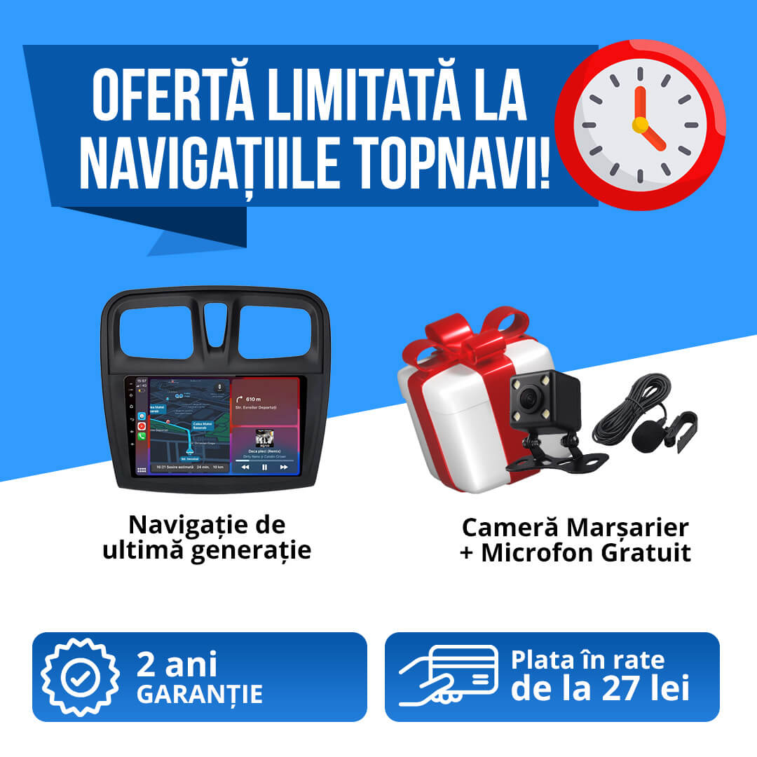 Navigatie Dacia Logan 2 (2012-2019) Android.