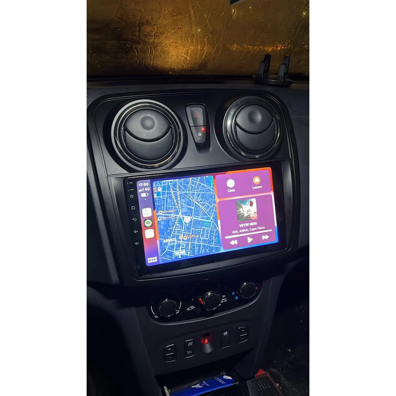 Navigatie Dacia Sandero 2 (2012-2020), Android, 1GB RAM 32GB, ecran 9 inch