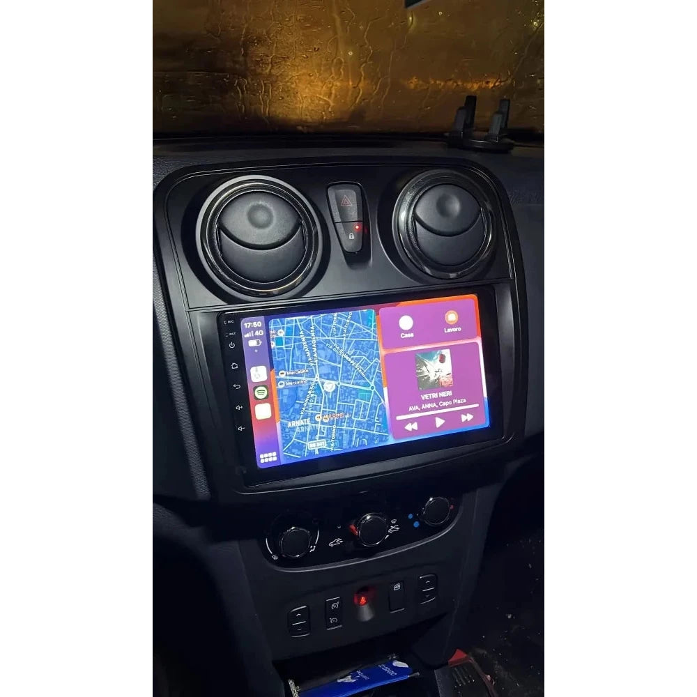 Navigatie Dacia Sandero 2 (2012-2020), Android, Ecran 9 inch, 6GB RAM 128GB, 8-core