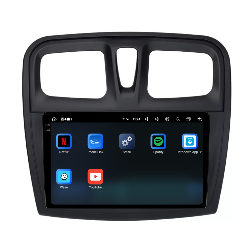 Navigatie Dacia Logan 2 (2012-2020), Android, Ecran 9 inch, 8GB RAM 256GB