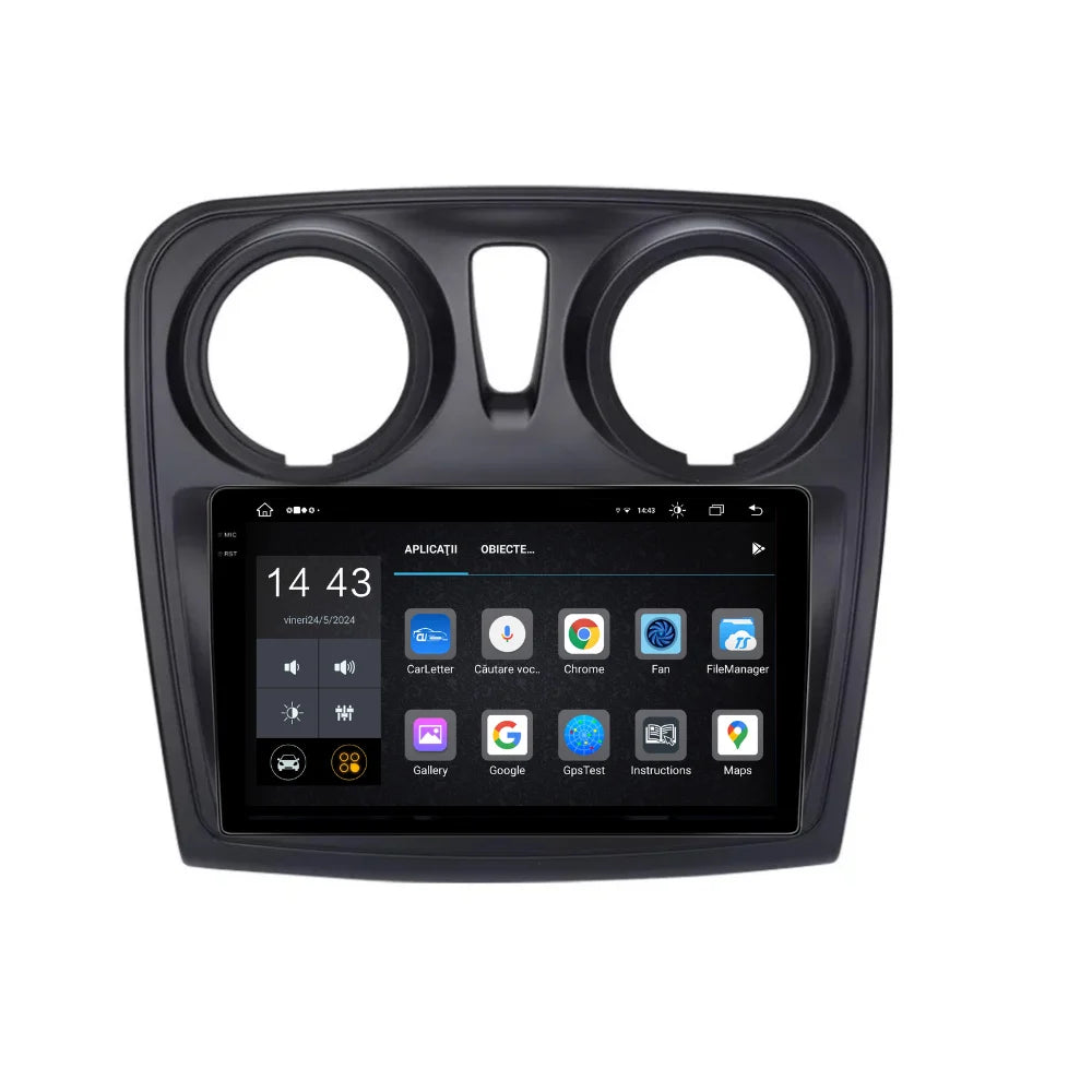 Navigatie Dacia Logan 2 2012-2019, Sandero 2 2012-2019, Android 13,Ecran 2K, 8GB RAM 256GB, Octa Core, carplay /android auto