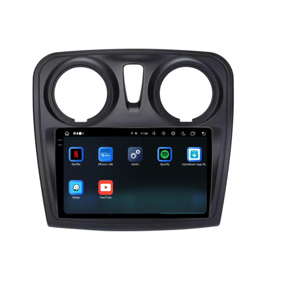 Navigatie Dacia Logan 2 2012-2019, Sandero 2 2012-2019, Android 13,Ecran 2K, 8GB RAM 256GB, Octa Core, carplay /android auto