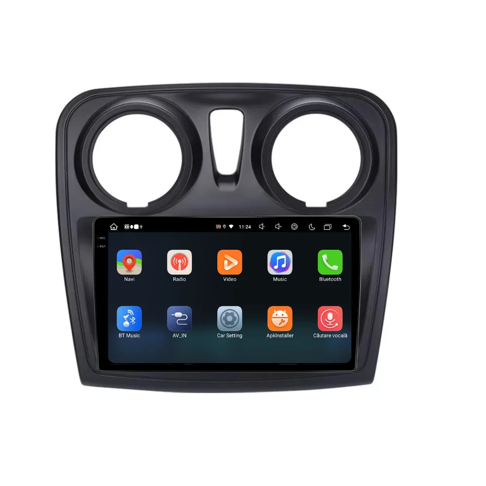Navigatie Dacia Logan 2 2012-2019, Sandero 2 2012-2019, Android 13,Ecran 2K, 8GB RAM 256GB, Octa Core, carplay /android auto