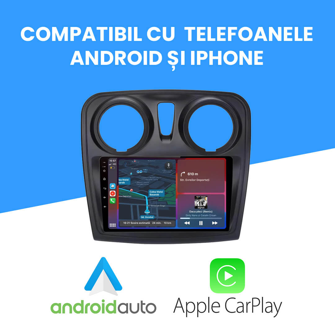 Navigatie Dacia Logan 2 (2012-2020), Android.